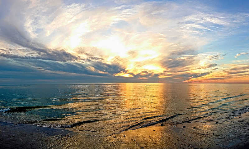 Abenddämmerung auf Sylt